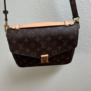 Louis Vuitton Dark Brown Monogram Crossbody Bag